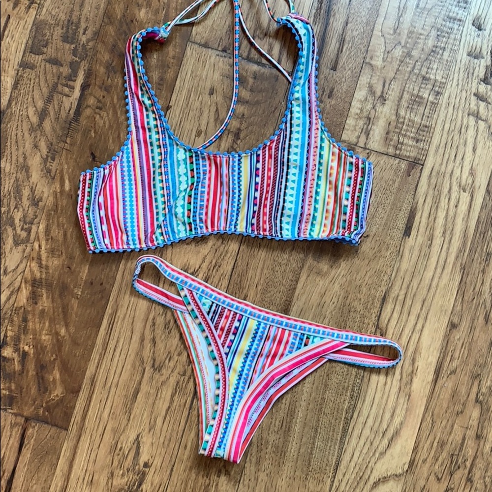 Colorful bikini